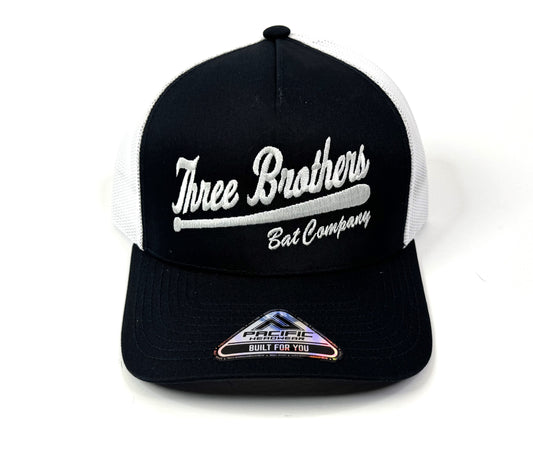 Navy/White Trucker Snapback Cap
