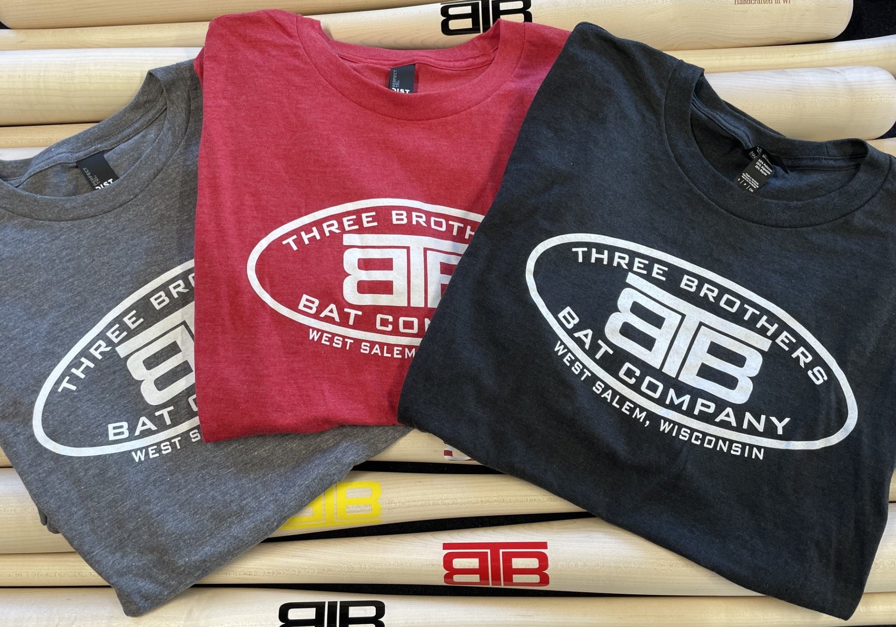 Premium Baseball Apparel & Graphic Tees | Three Brothers Bats